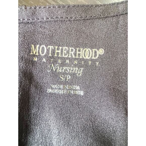 Motherhood Maternity Small Petite Black Nursing Sleeveless Top - Picture 3 of 4